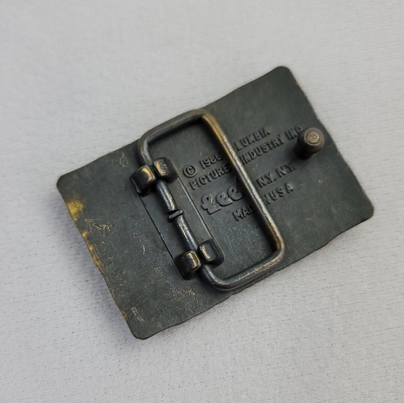 Vtg The Karate Kid Metal Belt Buckle - Picture 10 of 12